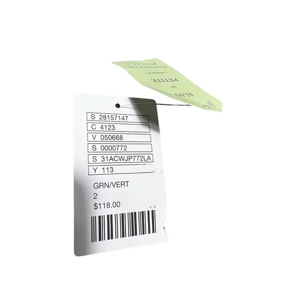 NWT Anthropologie Cartonnier Pants Charlie Ankle Siz 2 Brocade Jacquard Trousers - Picture 6 of 12